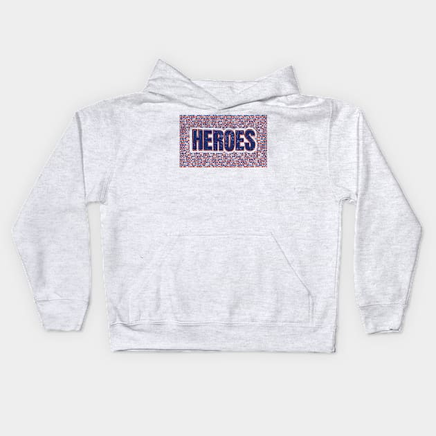 HEROES Kids Hoodie by mafmove